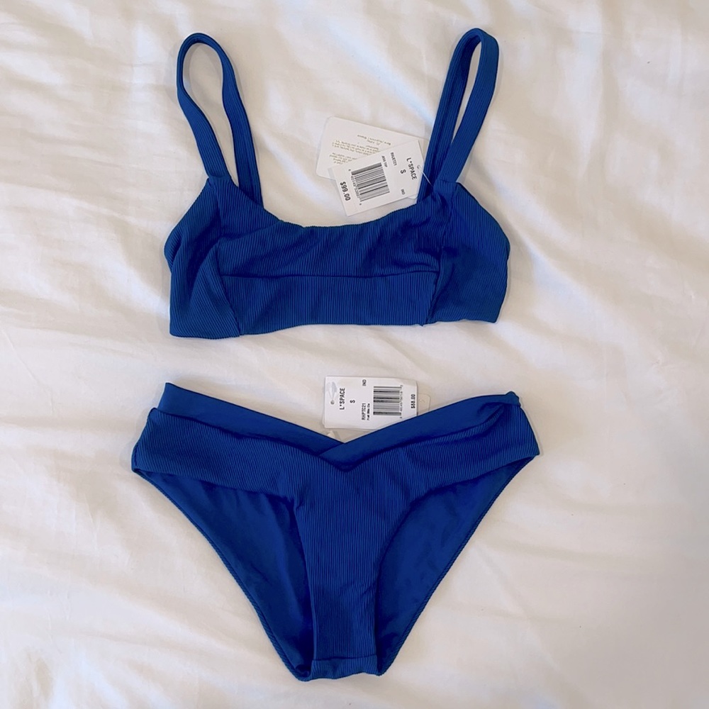 L Space Midnight Blue Bikini